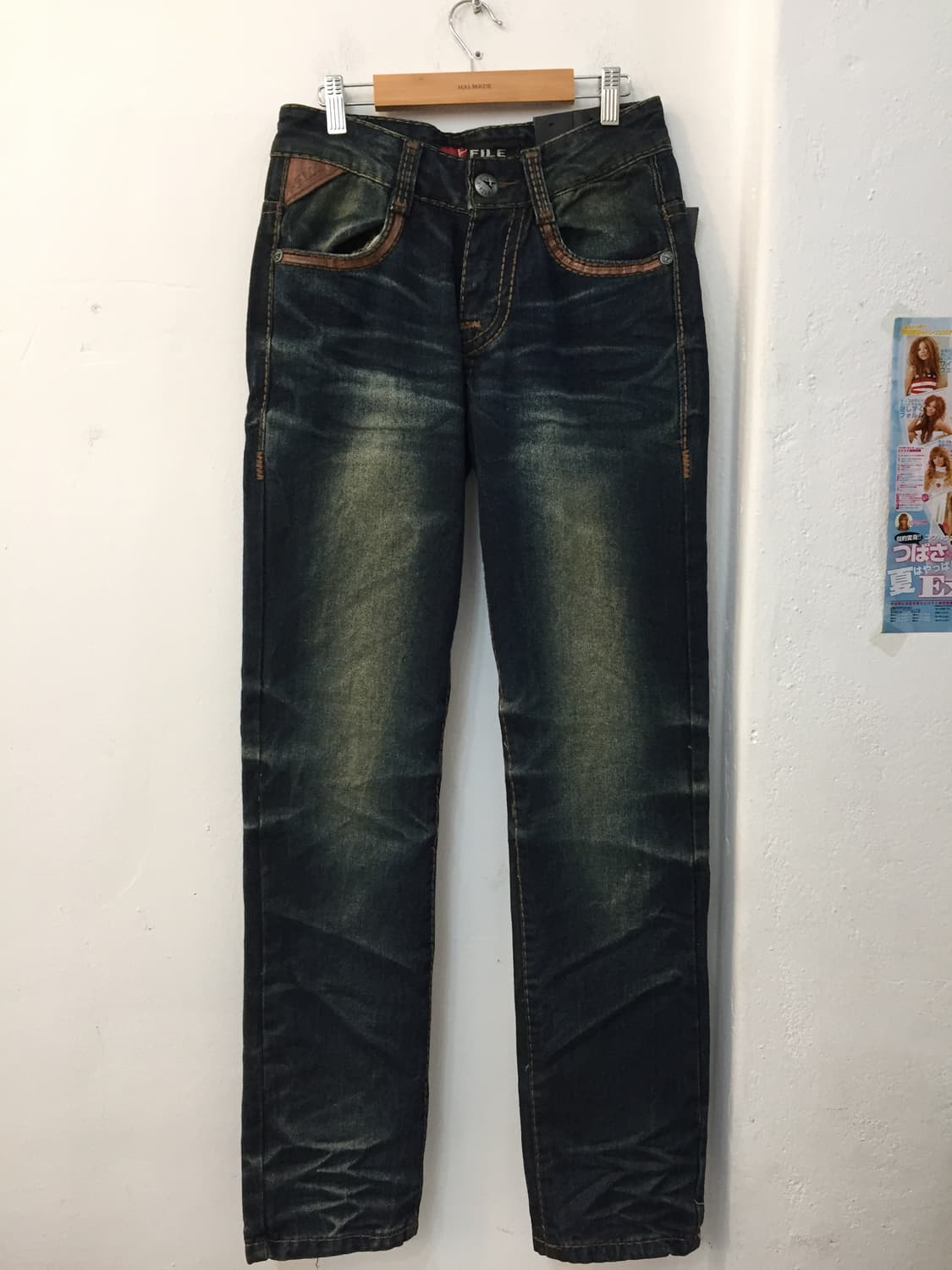X-file jeans 빈티지 데님 28 상품이미지5