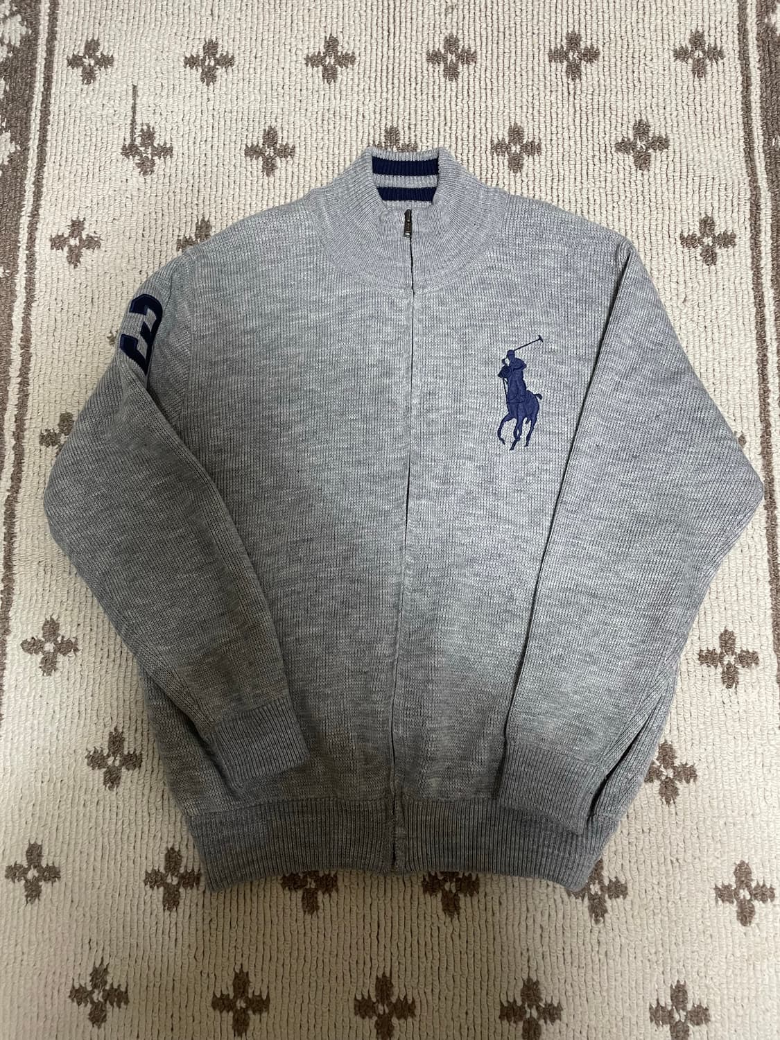 폴로 랄프로렌 빅포니 니트집업 상품이미지1