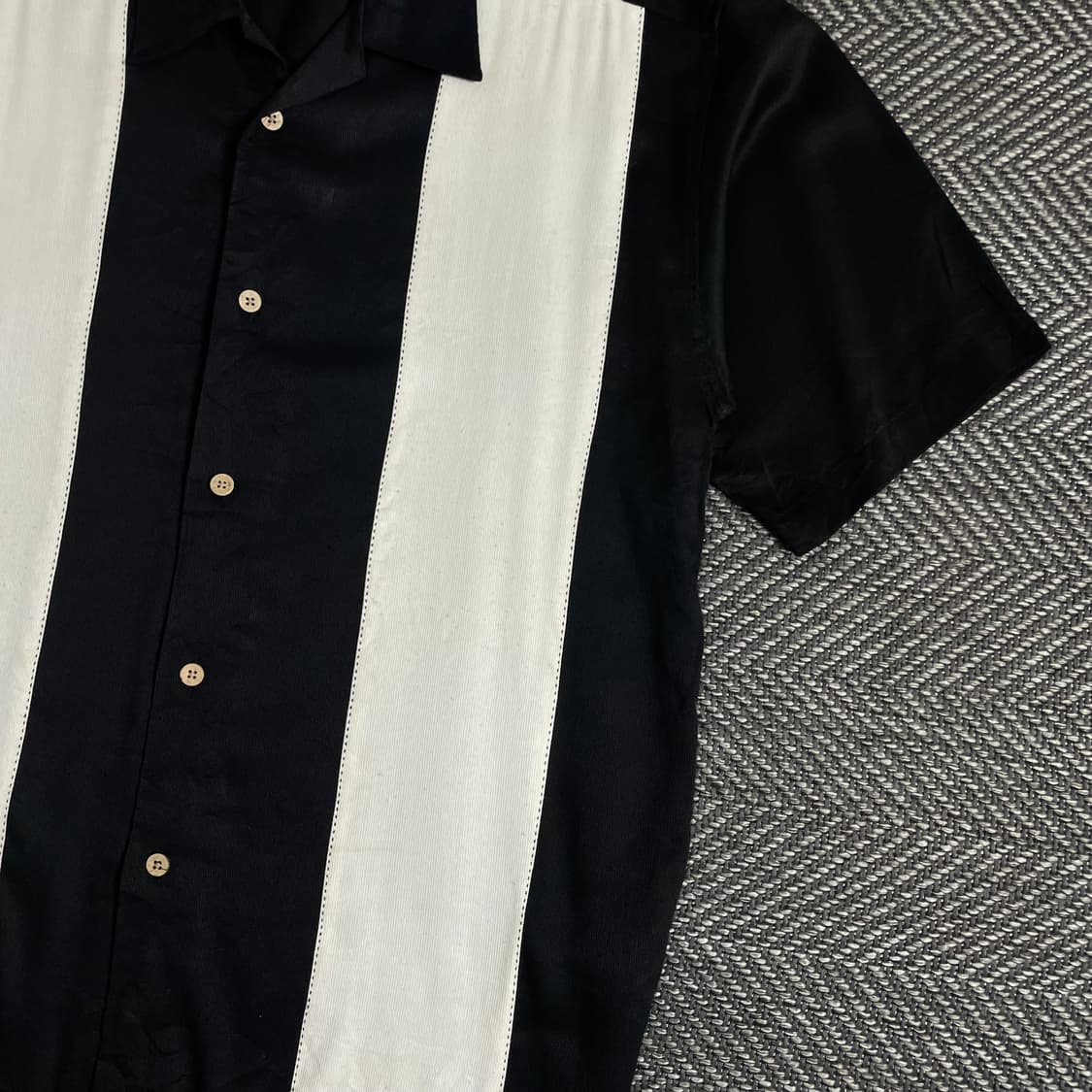 USA 오리지날 빈티지 패턴 쿠바 셔츠o 3406 상품이미지2