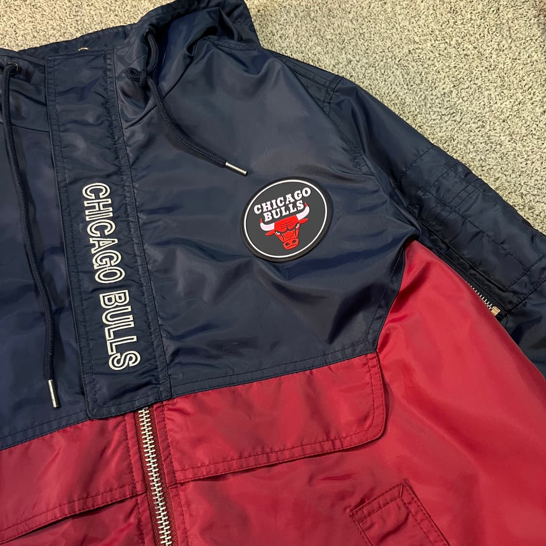 NBA 시카고불스 후디 항공 점퍼 상품이미지2