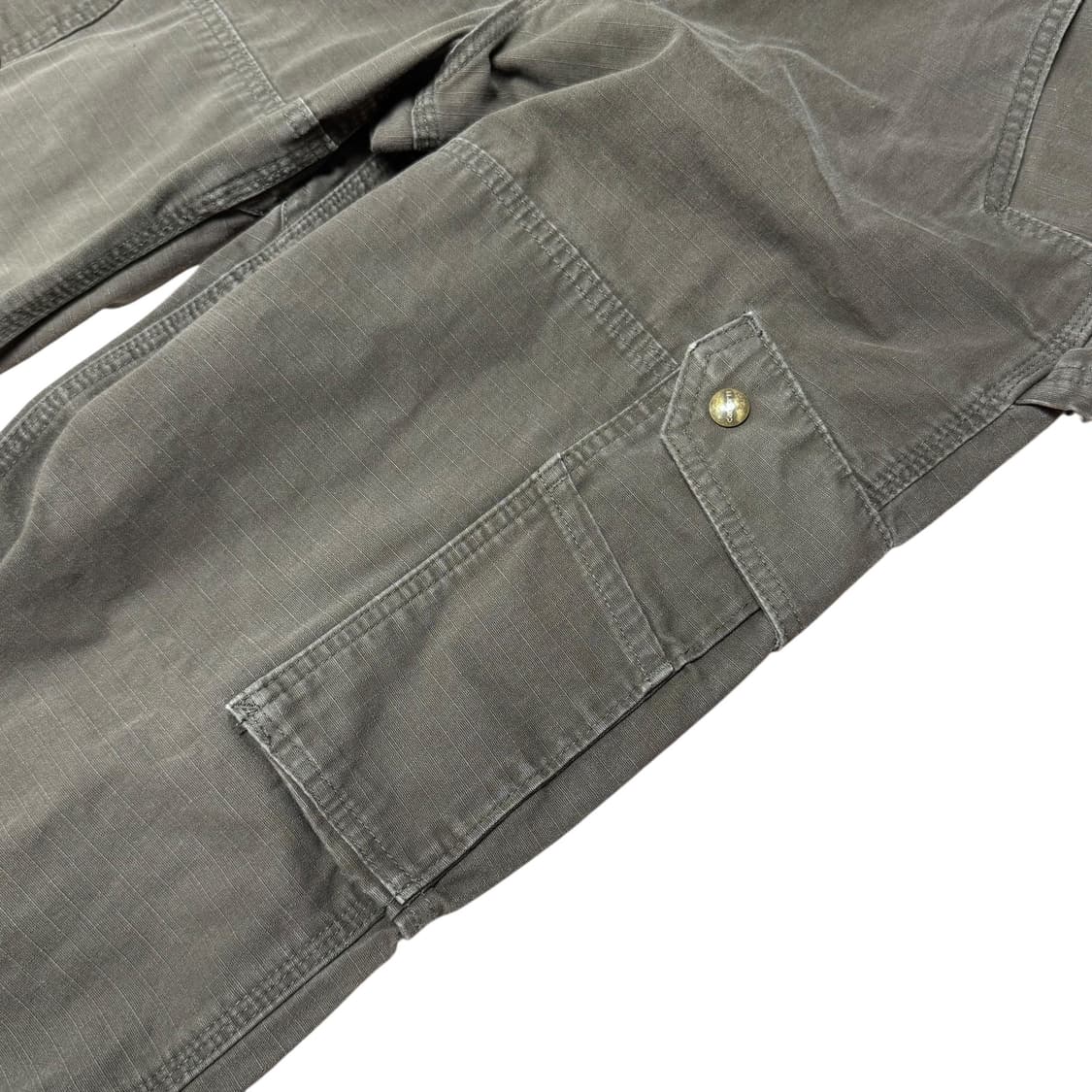 칼하트 립스탑 카고 팬츠 브라운 34x32 상품이미지5