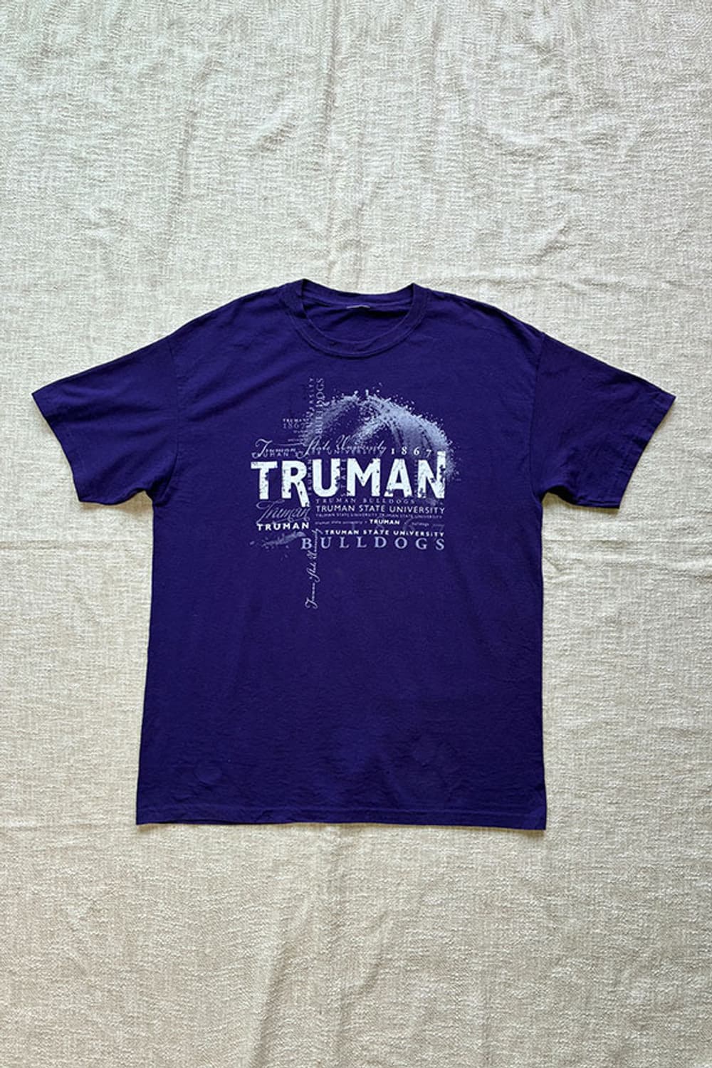 Bulldogs Vintage Purple T-Shirt 상품이미지6