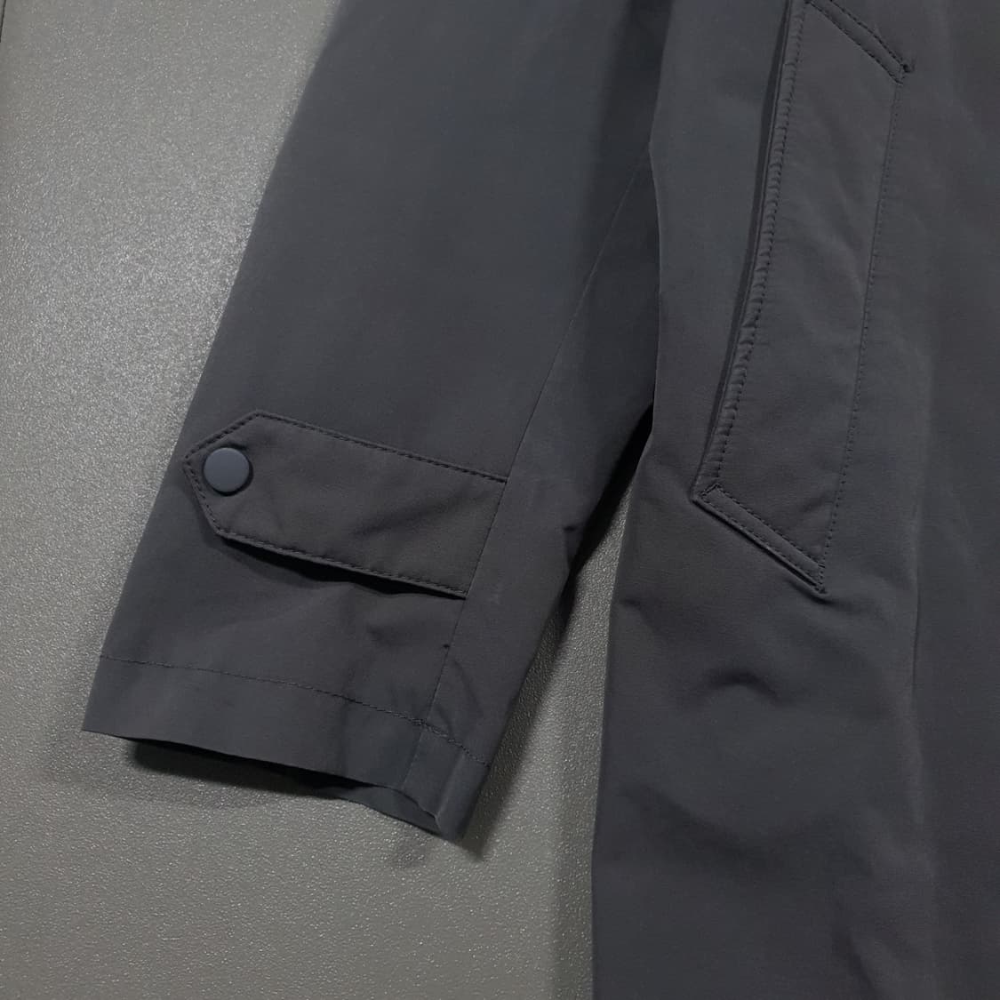 95 (M) 빈폴 신형 19FW 그레이 디테처블 경량 다운 코트 자켓 상품이미지4