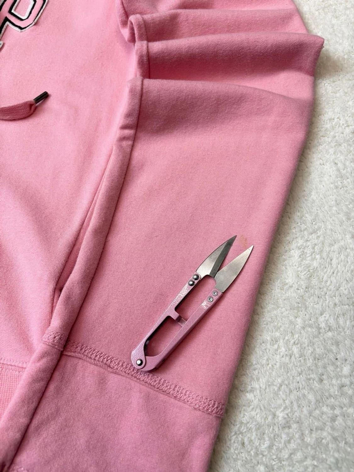 갭 GAP 스펠로고 투웨이 후드 집업 A1636 상품이미지5