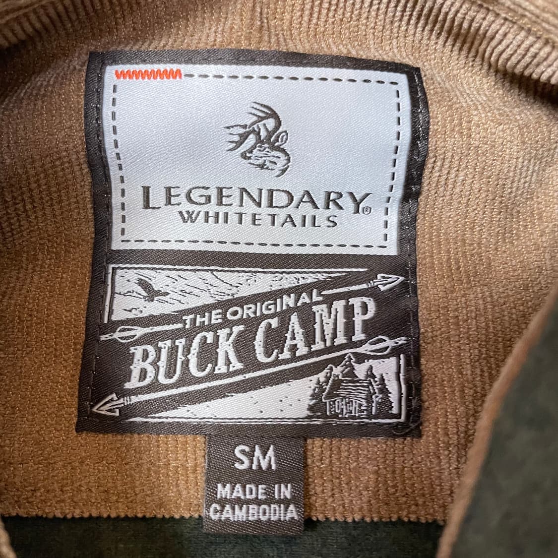 빈티지 카키 원포켓 코튼 워크 셔츠 SM 상품이미지4