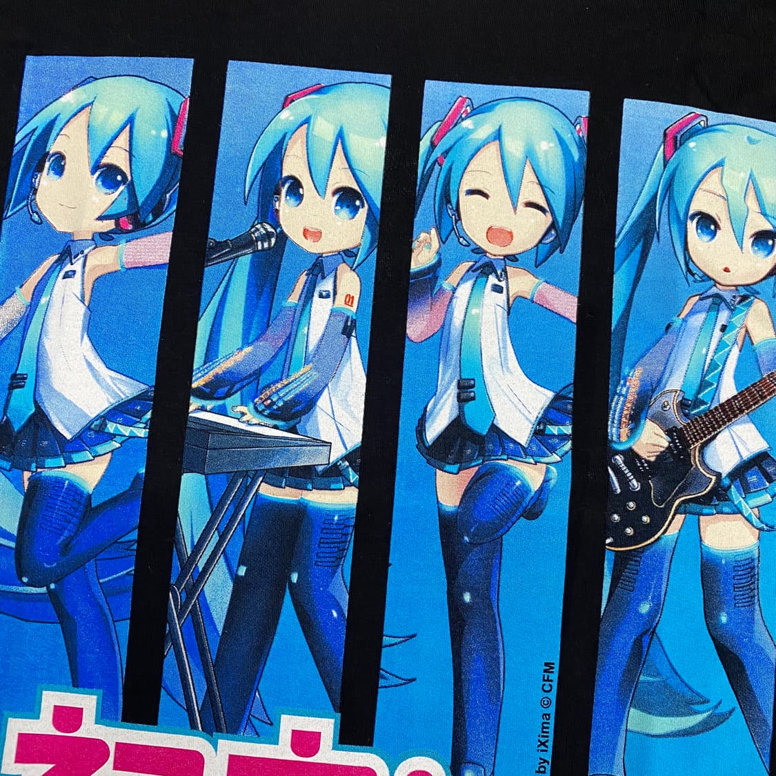 하츠네 미쿠 오피셜 애니메이션 티셔츠 상품이미지6