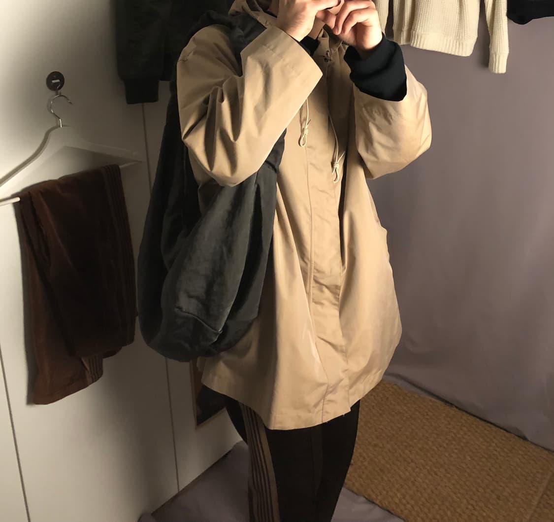 오라리 후드 코트 상품이미지1
