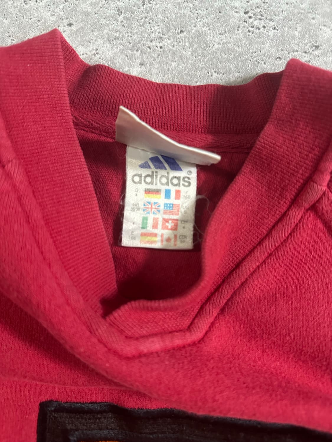 90s 아디다스 올드스쿨 메쉬포인트 맨투맨 상품이미지5