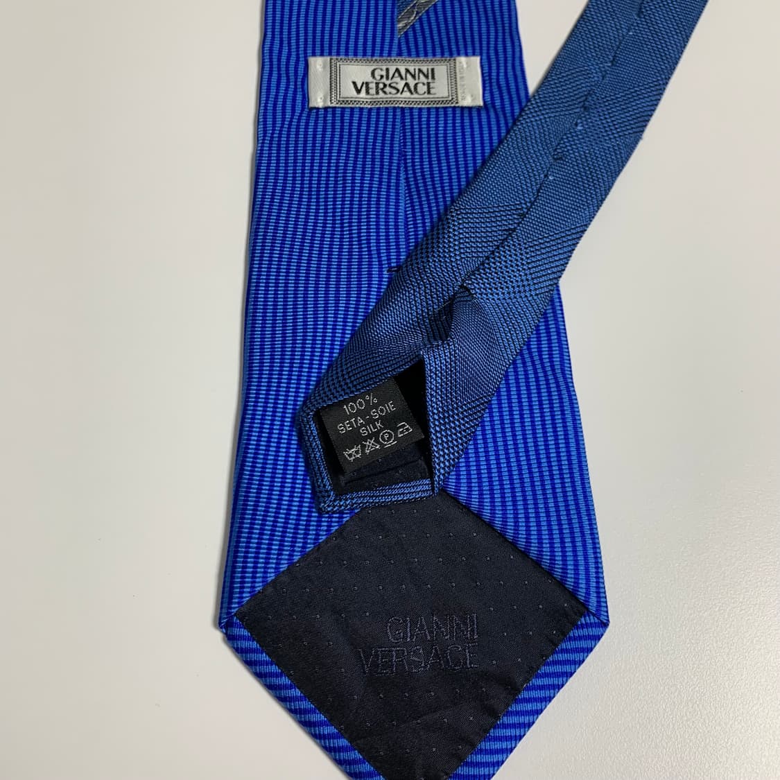 베르사체(VERSACE) 로얄블루컬러 명품클래식넥타이 A+등급 상품이미지7