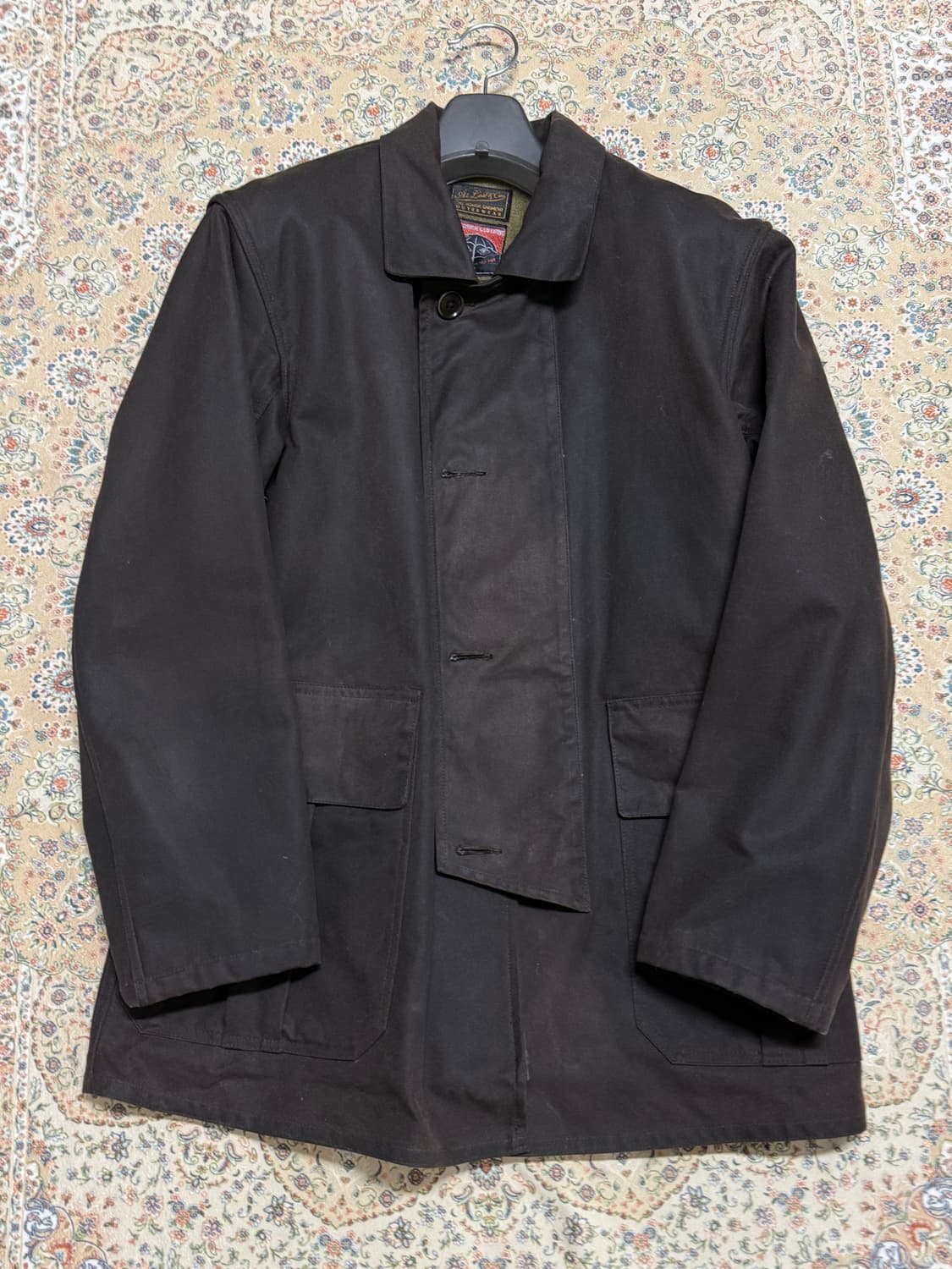 타임원클로딩 엣라코 브라운 왁스코트 40 상품이미지1