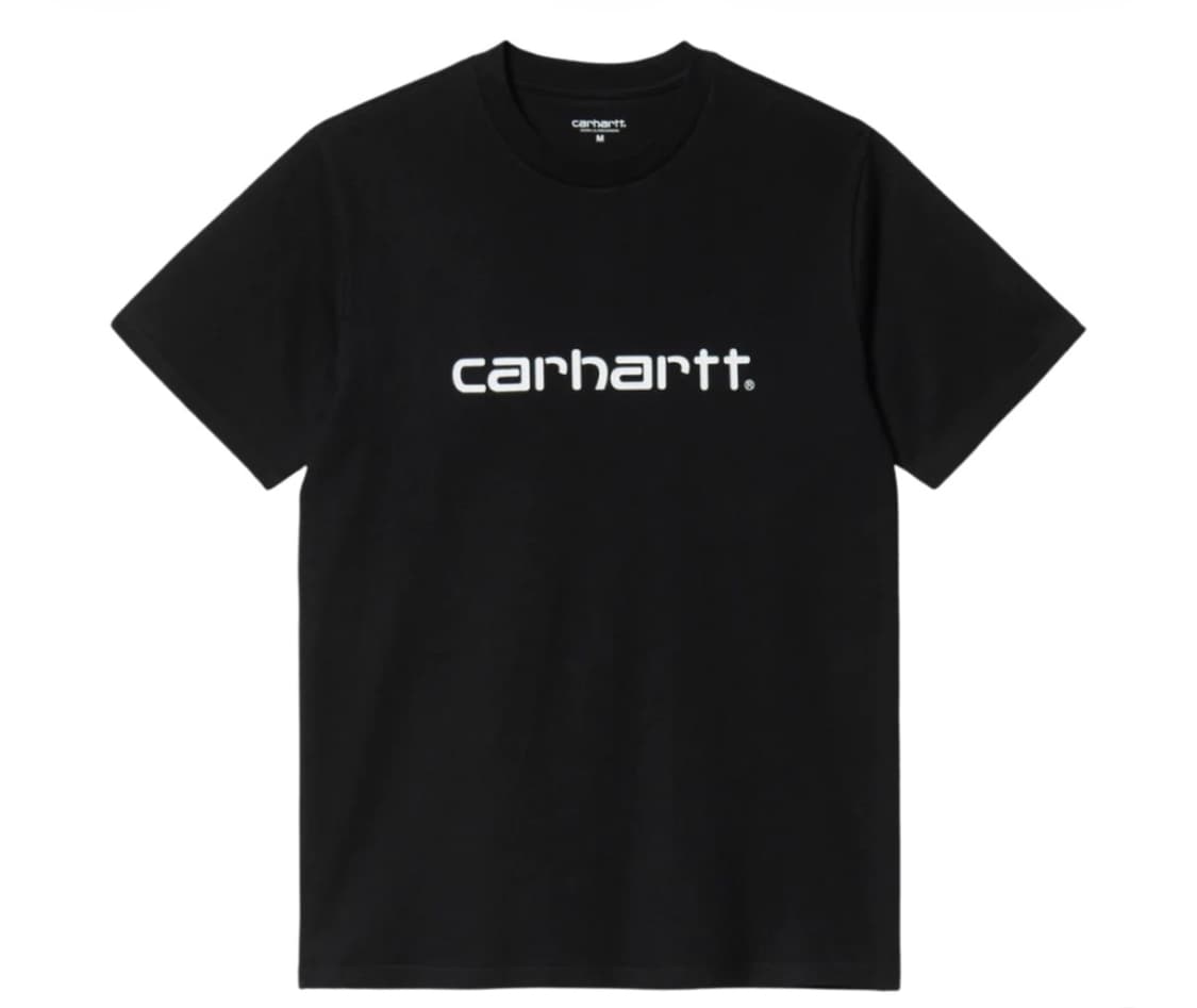 칼하트 WIP 스크립트 티셔츠 블랙 L 새상품 상품이미지1