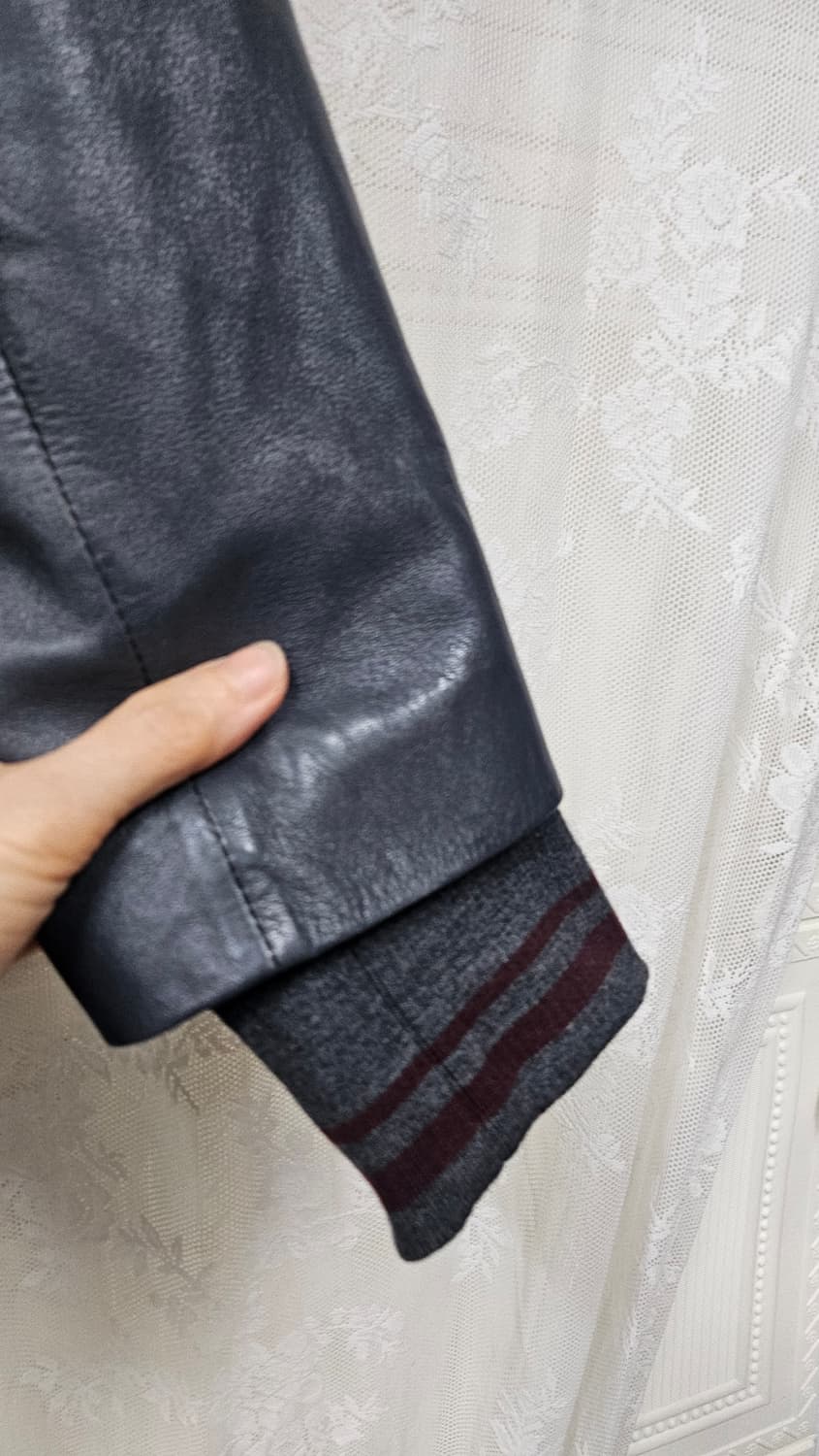 그레이 여성 양가죽 자켓  상품이미지6