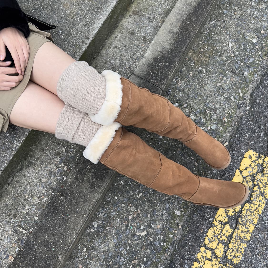 00s 희귀 롱 니하이 어그 부츠 ⠀⠀⠀⠀⠀⠀⠀ 상품이미지9