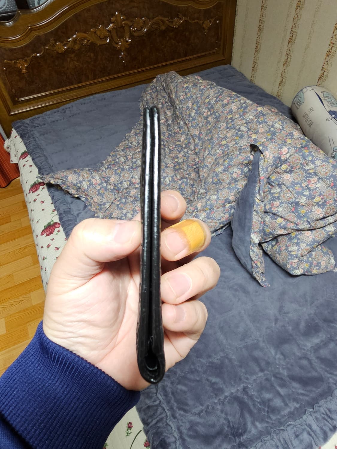 (정품) 구찌 마이크로시마 반지갑/260987/개인/팝니다. 상품이미지9