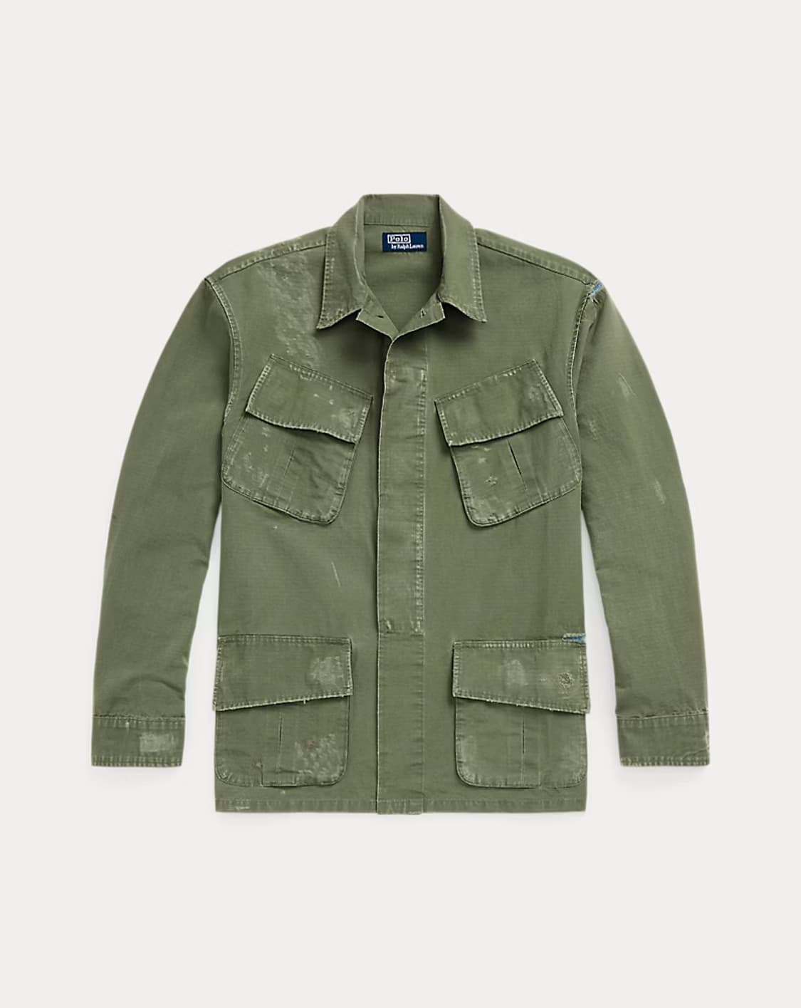 폴로 랄프로렌 디스트레스트 립스탑 정글 퍼티그 자켓(L) 상품이미지1