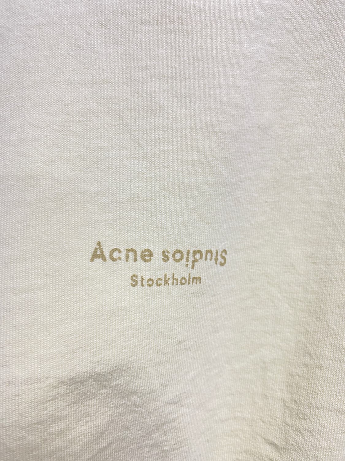 아크네 스튜디오 크롭티  XXS 160/76 상품이미지2