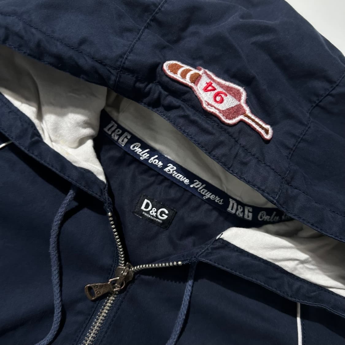 돌체 앤 가바나 D&G 베이스볼 후드 자켓 상품이미지4