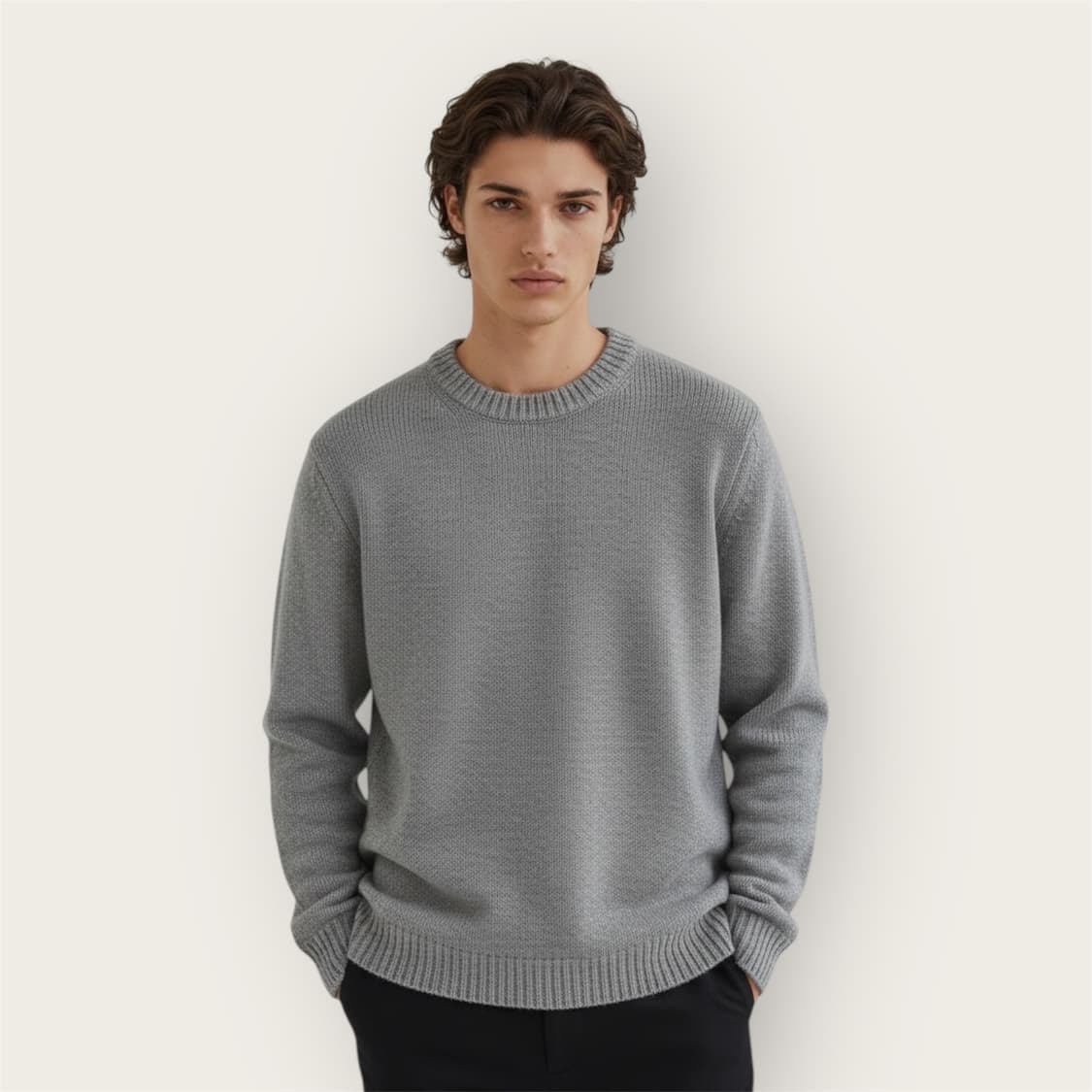 .100~105/ 알레그리 24-25FW 울 스웨터 니트 상품이미지1