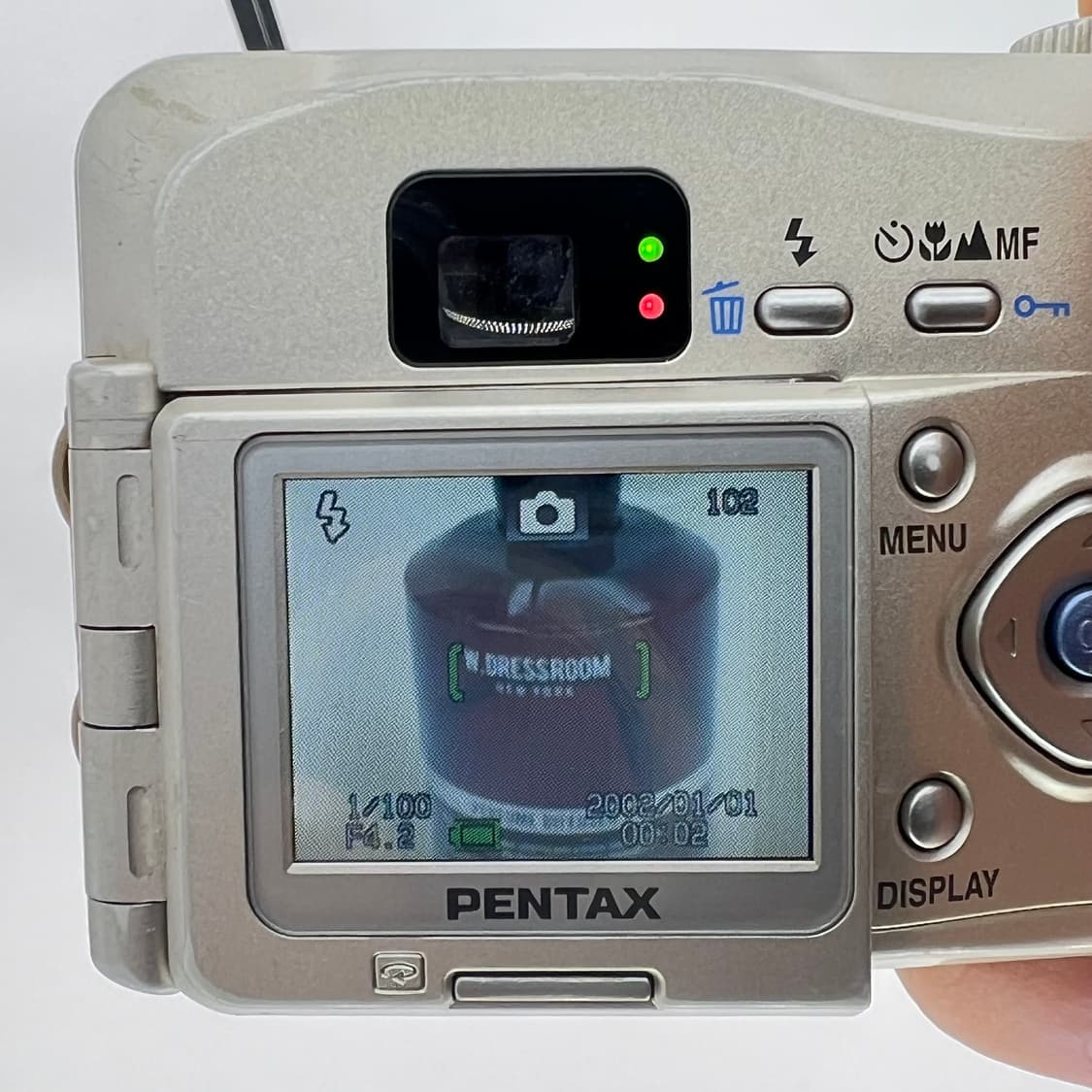 펜탁스 옵티오 PENTAX Optio 330GS 실버 상품이미지9