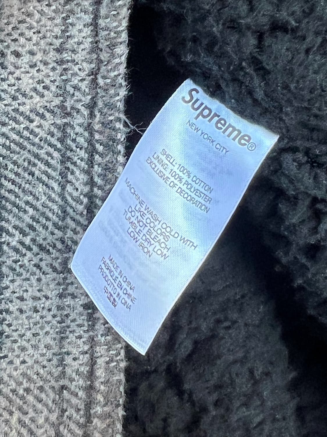 Supreme 22FW Shearing Flannel Shirt 상품이미지5