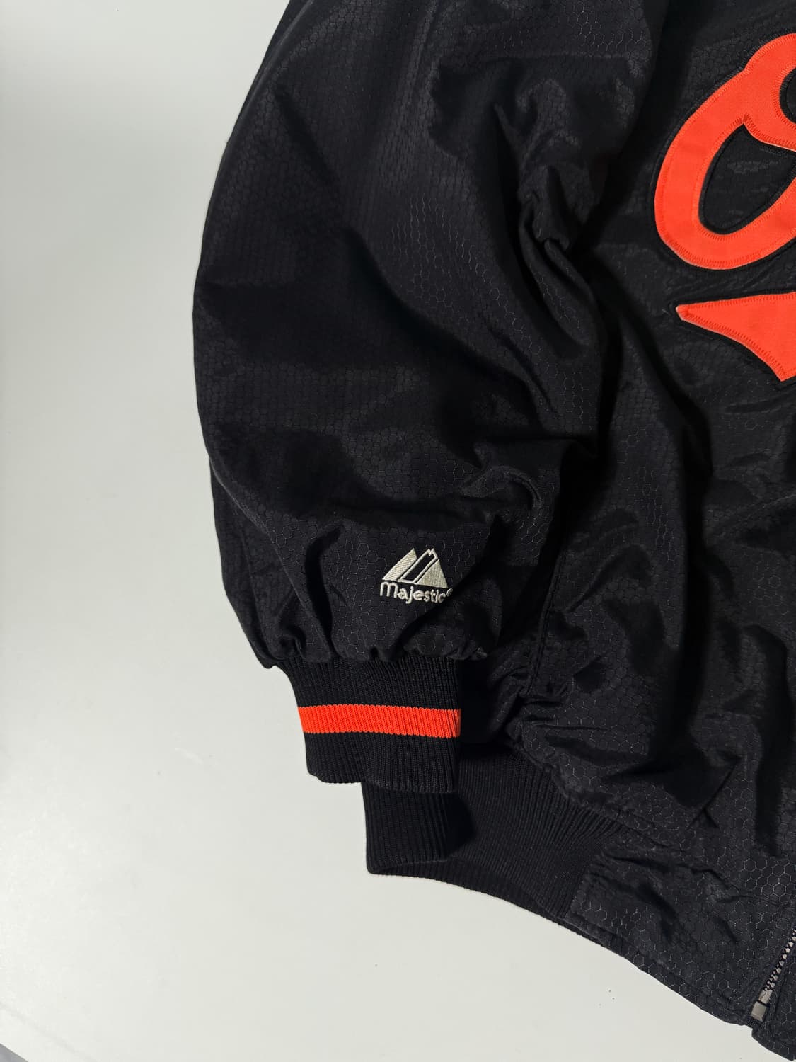 마제스틱 90‘s 오버사이즈 볼티모어 오리올스 봄버 자켓 상품이미지6