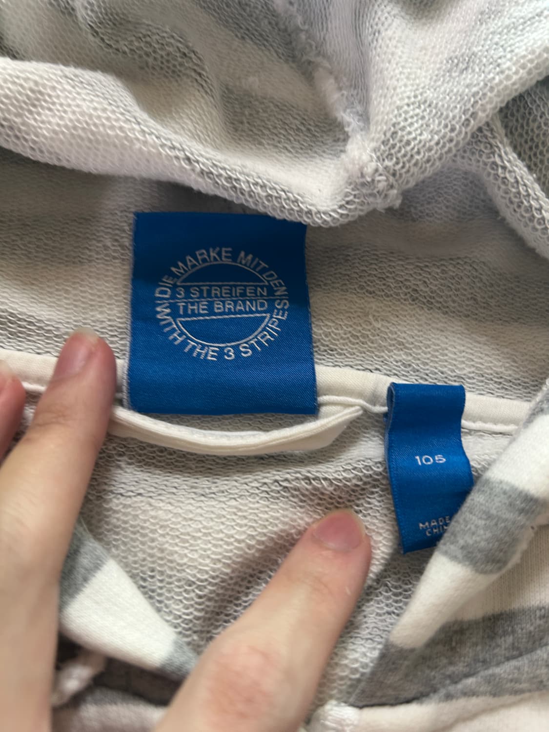 아디다스 스트라이프 후드집업 상품이미지3