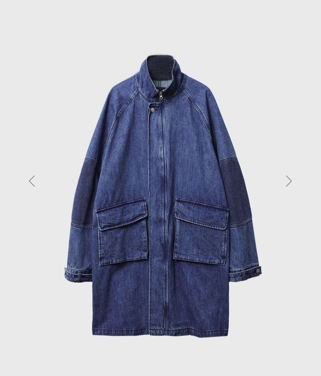 [3] 999휴머니티 오버사이즈드 데님 피쉬테일 피시테일 팝니다  상품이미지1