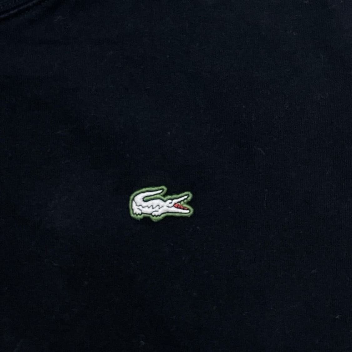 LACOSTE 로고 반팔티셔츠 블랙 S 상품이미지2
