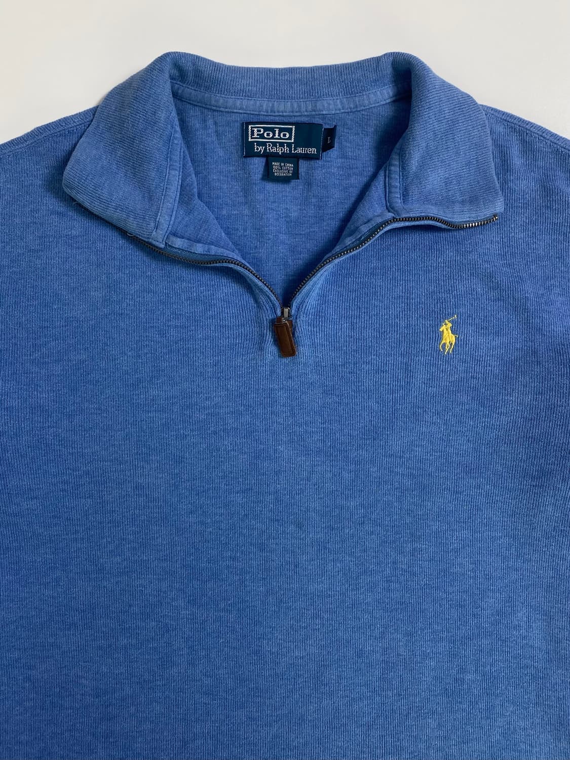 폴로 반집업니트 상품이미지3