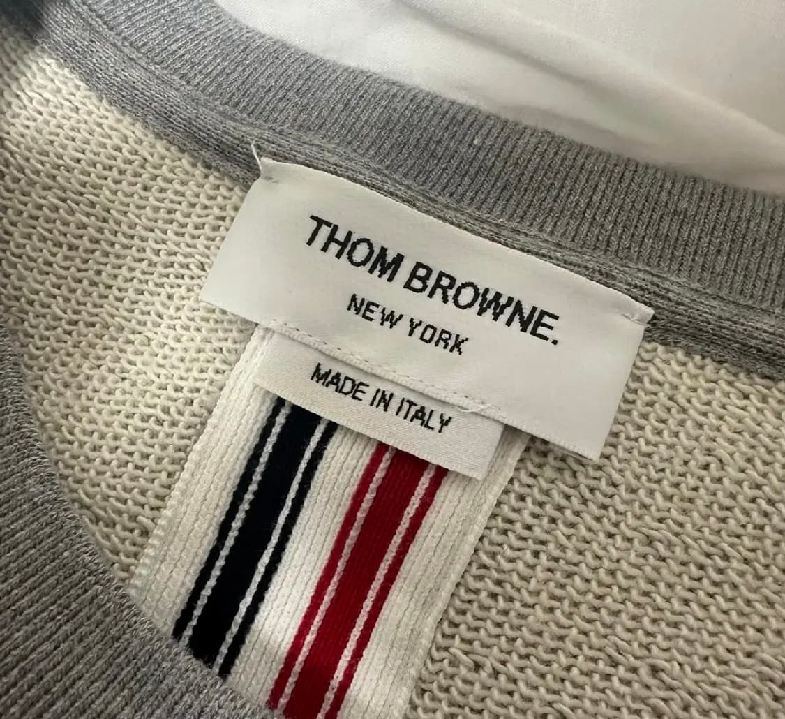 톰브라운 3사이즈 백삼선 맨투맨 상품이미지3