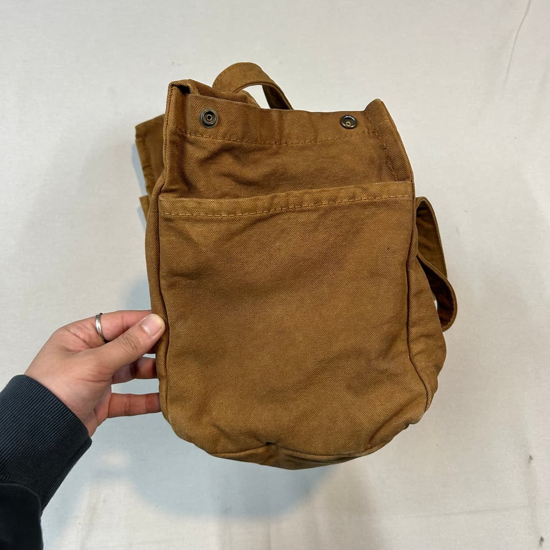 Kapital 캐피탈 더플 헤비 캔버스 토트백 숄더백 상품이미지4