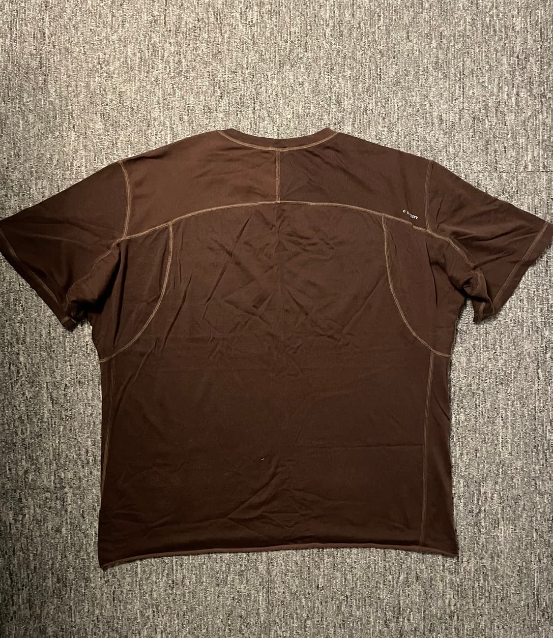 새티스파이 소프트셀 반팔 티셔츠 브라운 [4] 상품이미지3