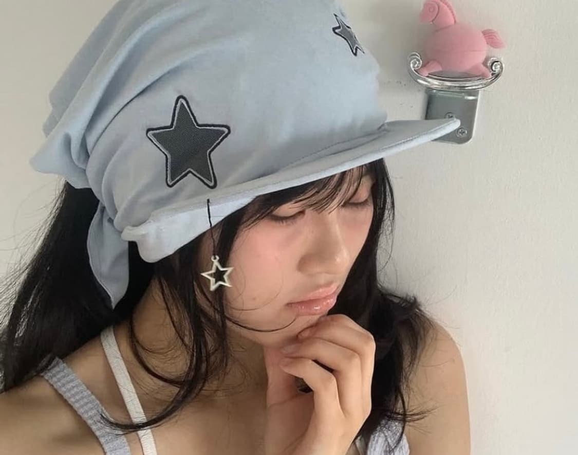 샵페어리 star&charms bandana cap 상품이미지2