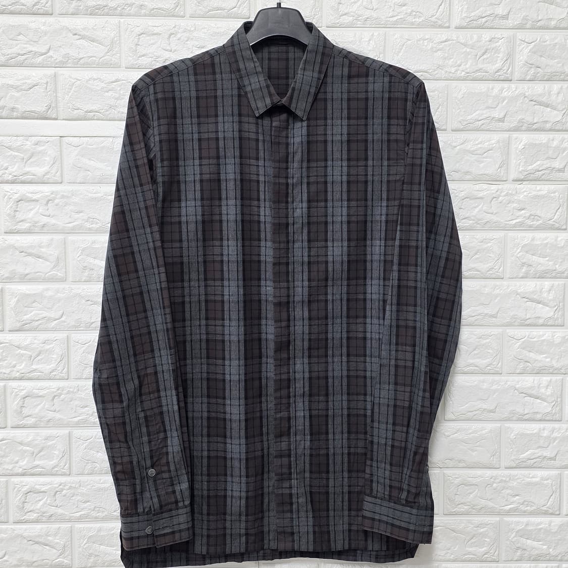 택포) 크리스반아쉐  체크 셔츠  상품이미지1