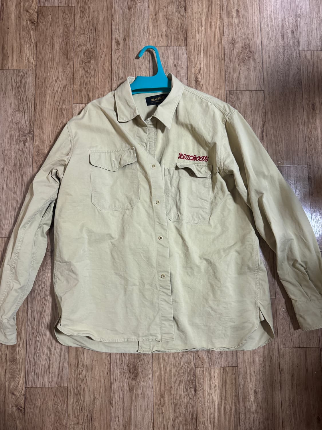 블랙아웃 워크셔츠 m 상품이미지1