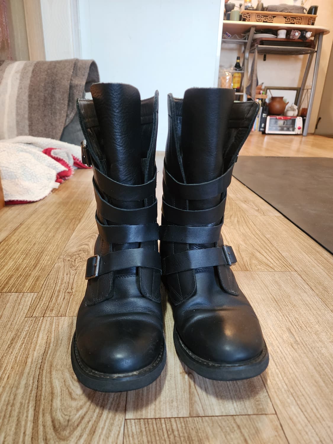 나무하나 통가죽 버클 부츠 워커 240 상품이미지1