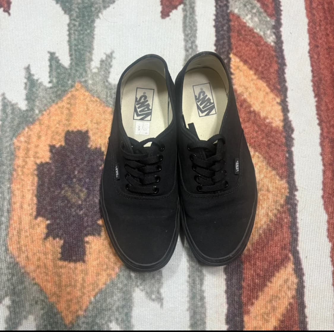 [275] 반스 vans 어센틱 올검 275 황금 사이즈 굿 컨디션  상품이미지1