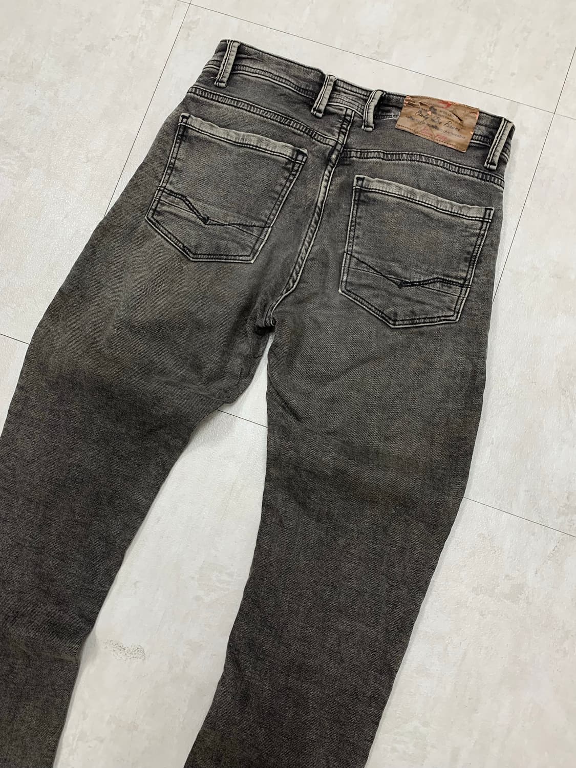 디젤 흑청 데님 팬츠 #526 상품이미지7