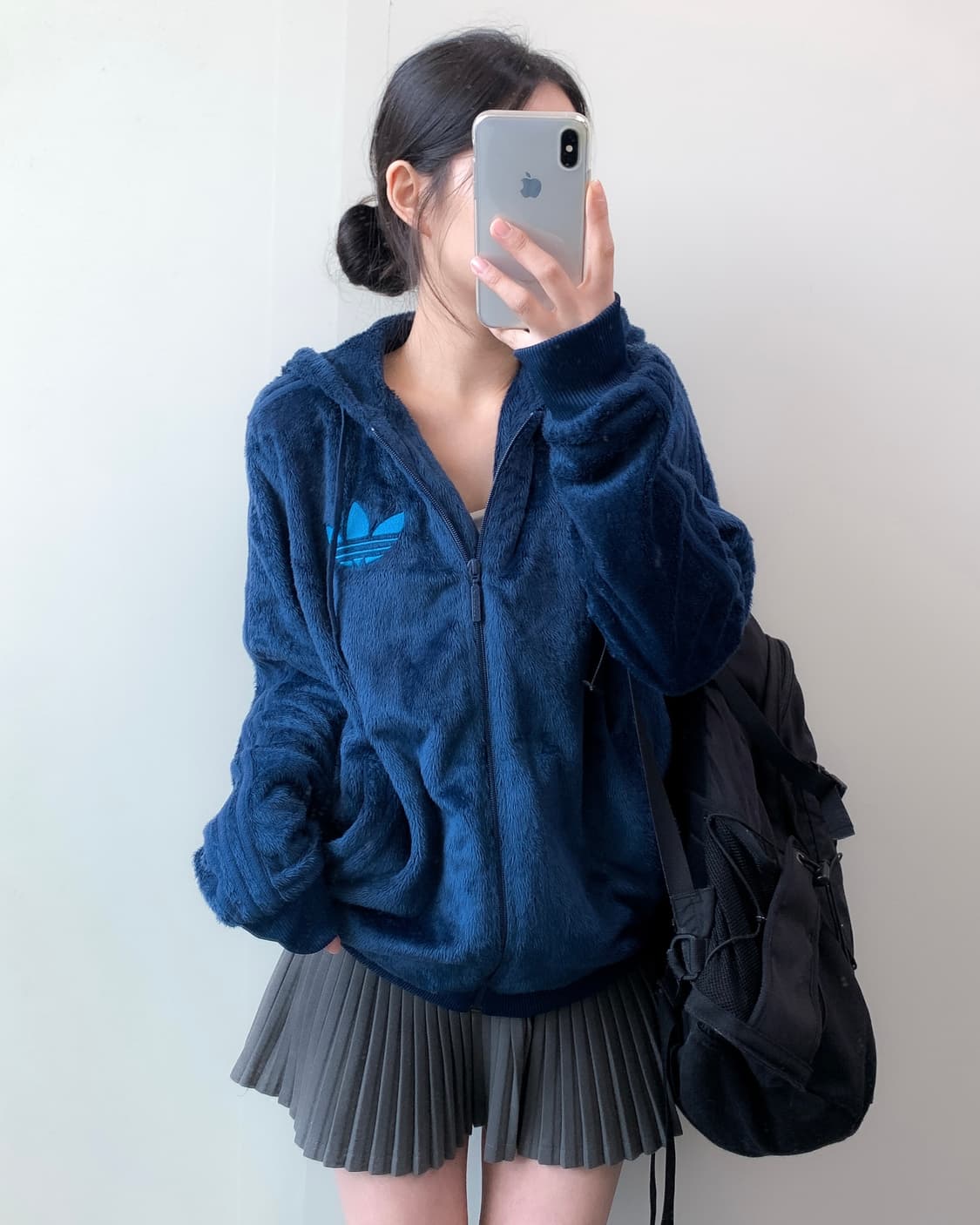 아디다스 빅로고 후리스  상품이미지2