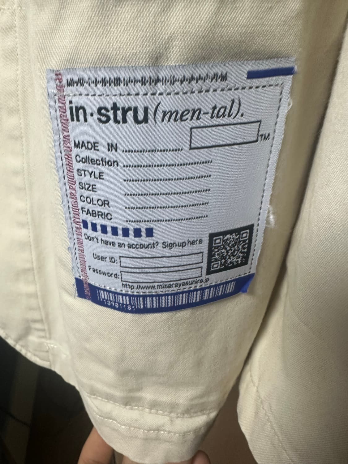 [새상품급] 미하라야스히로 블레이져 자켓 아이보리 L 상품이미지5