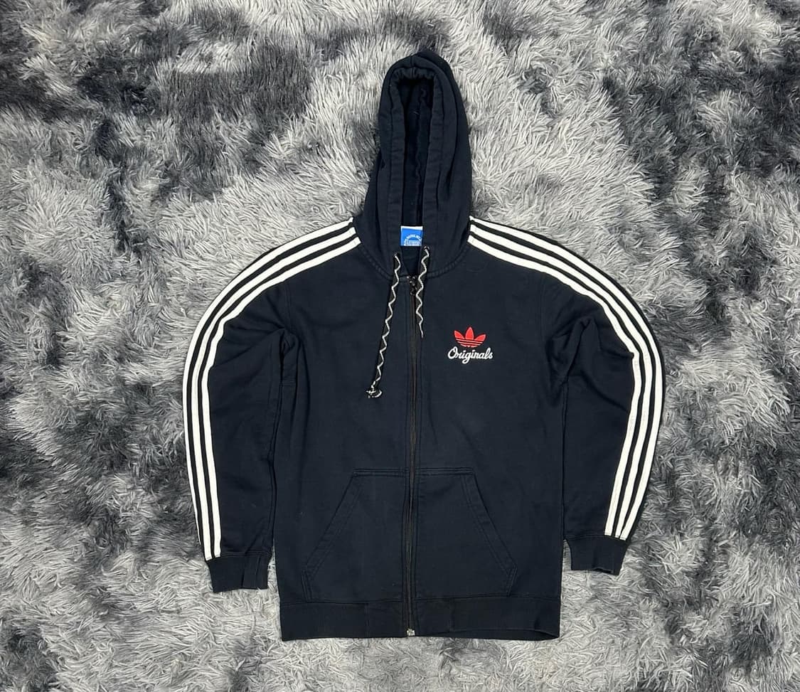 아디다스 오리지널 파이어버드 로고 후드집업 져지(95) 상품이미지2