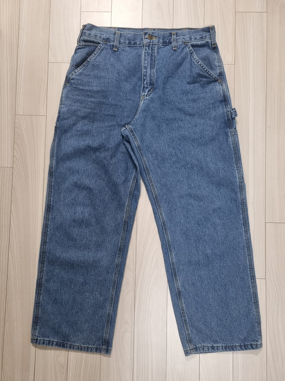 칼하트 데님 카펜터 워크팬츠 B13 STW 32X28 상품이미지2