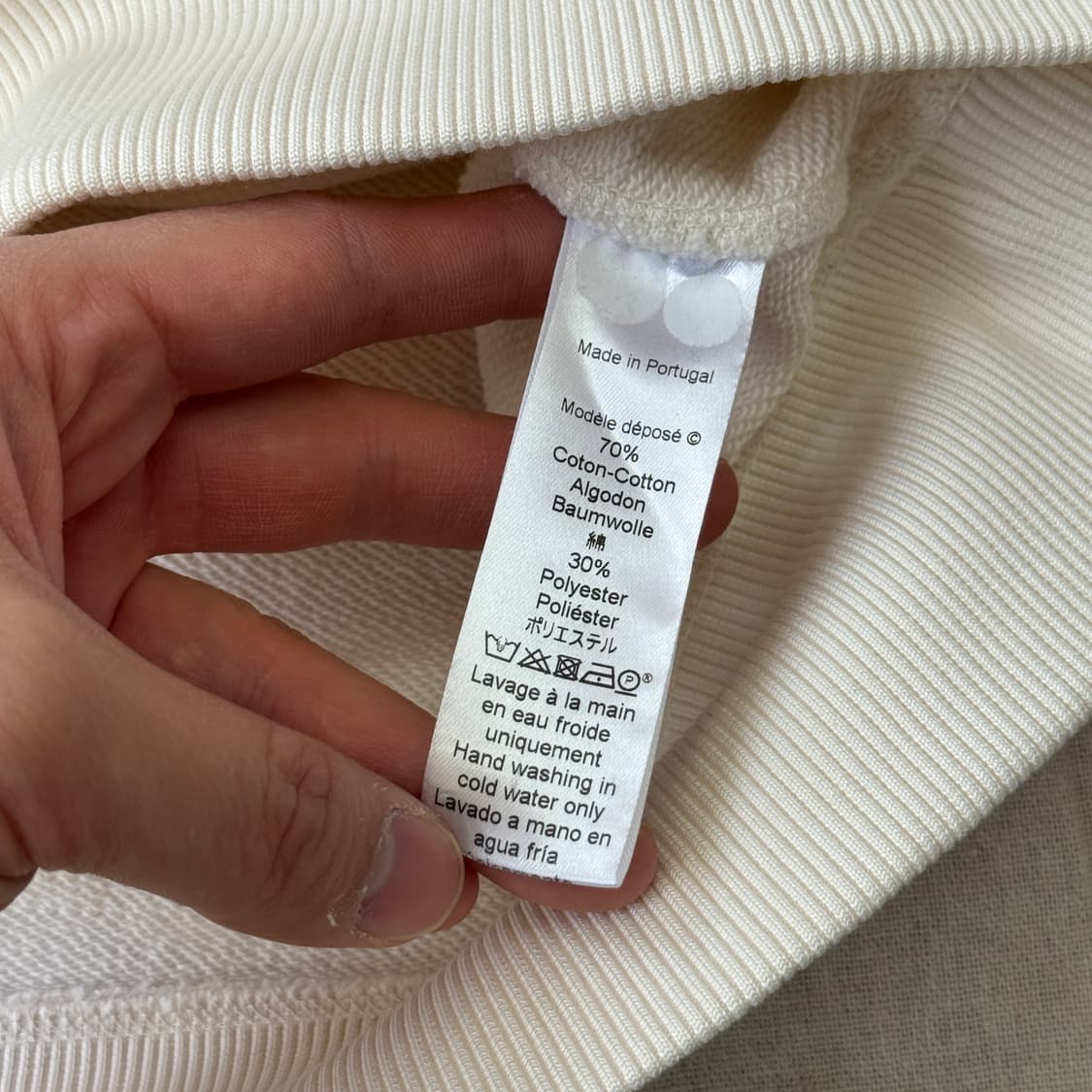 겐조 파리 에펠탑 크림 맨투맨 XL 상품이미지4