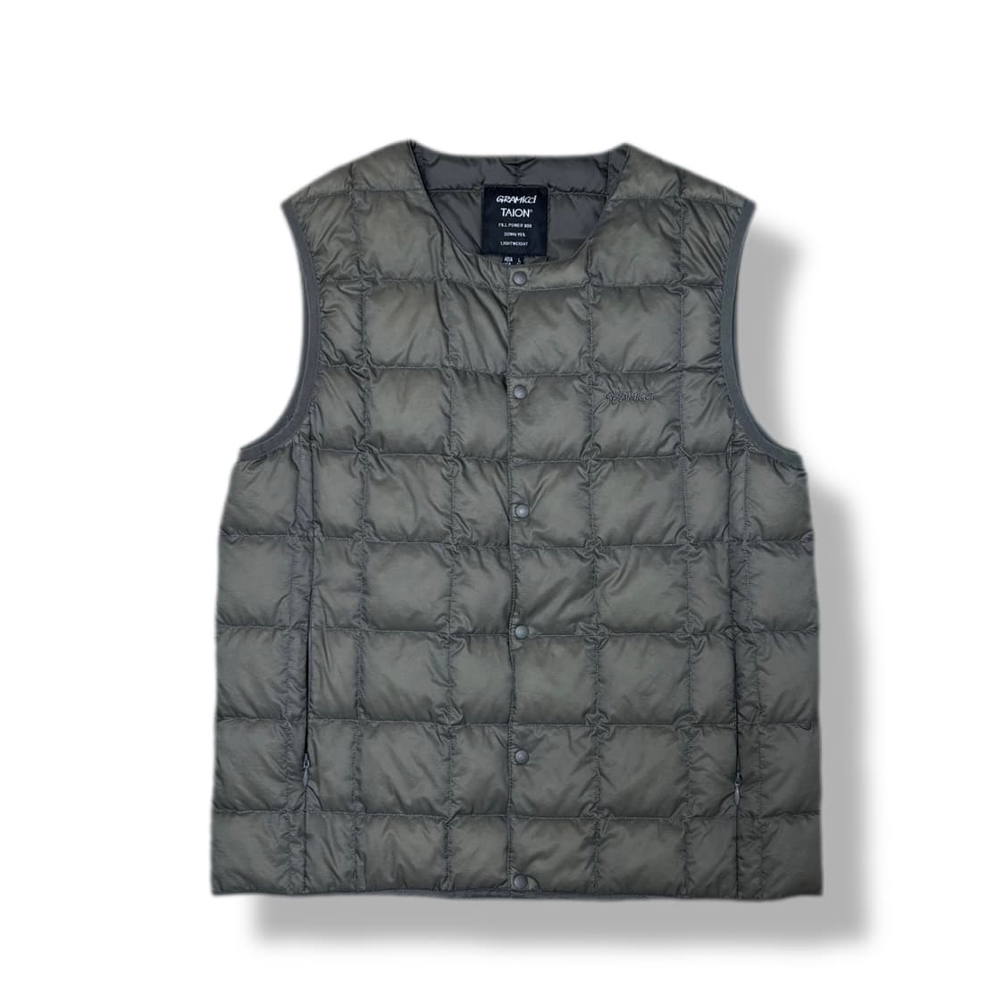 Gramicci x Taion 그라미치 타이온 경량 패딩조끼 상품이미지1