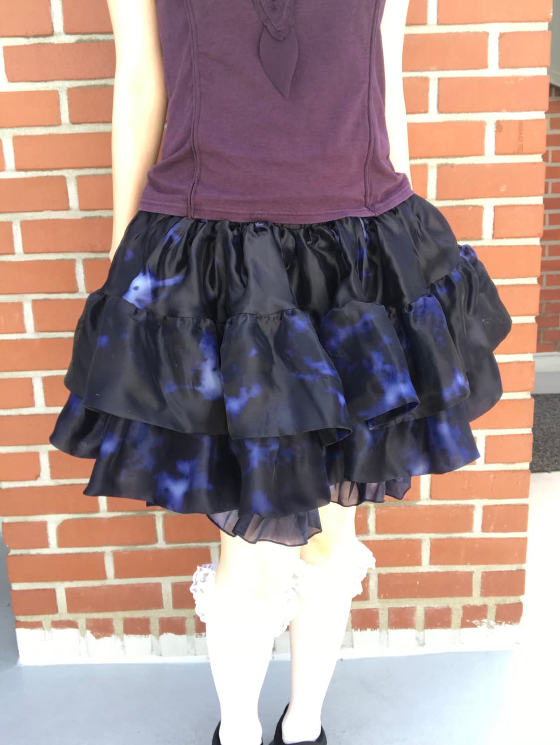 vintage tiered ruffle pants 상품이미지4