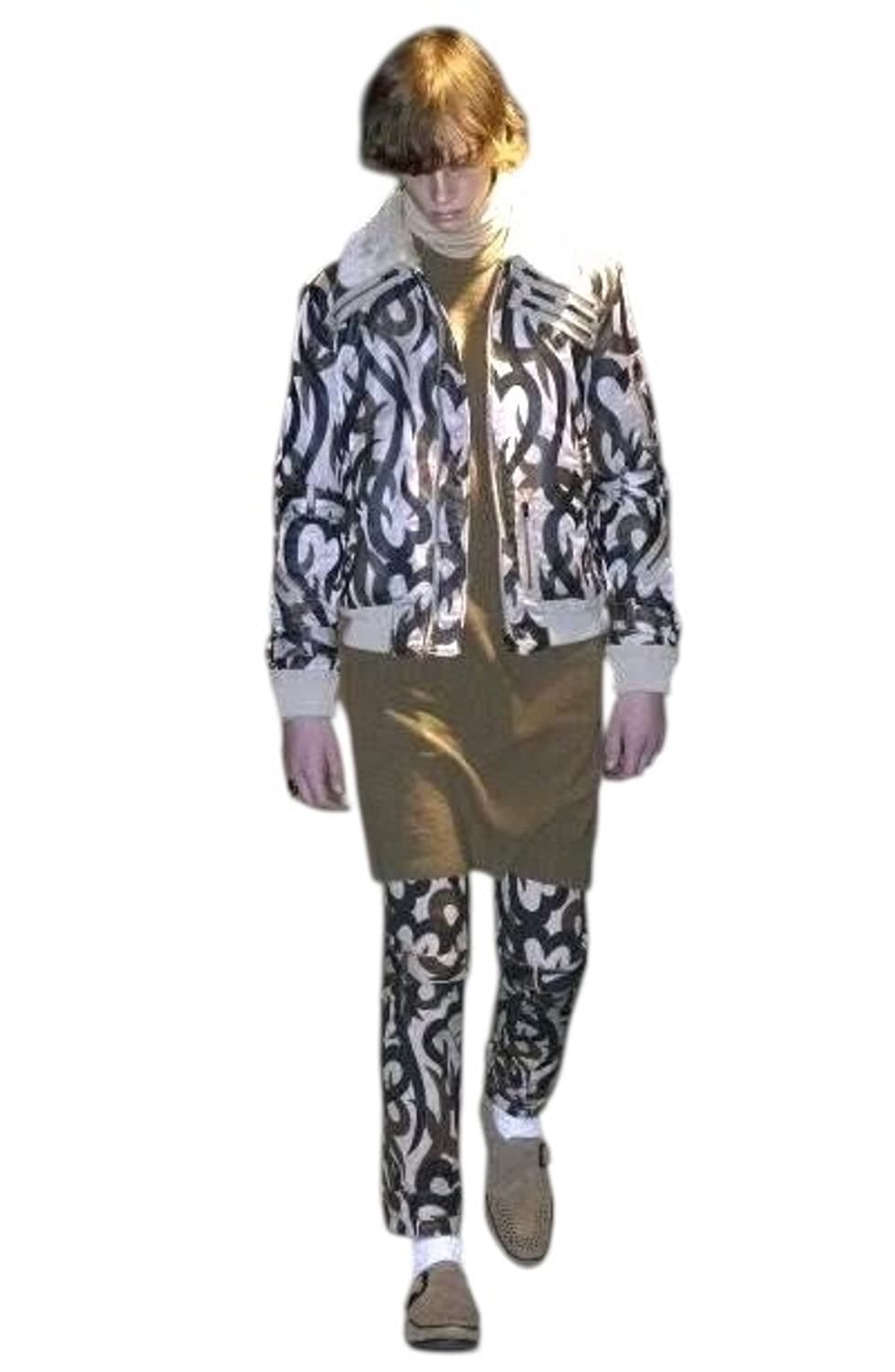 넘버나인 04AW "Give Peace A Chance" 본디지 바지 상품이미지1