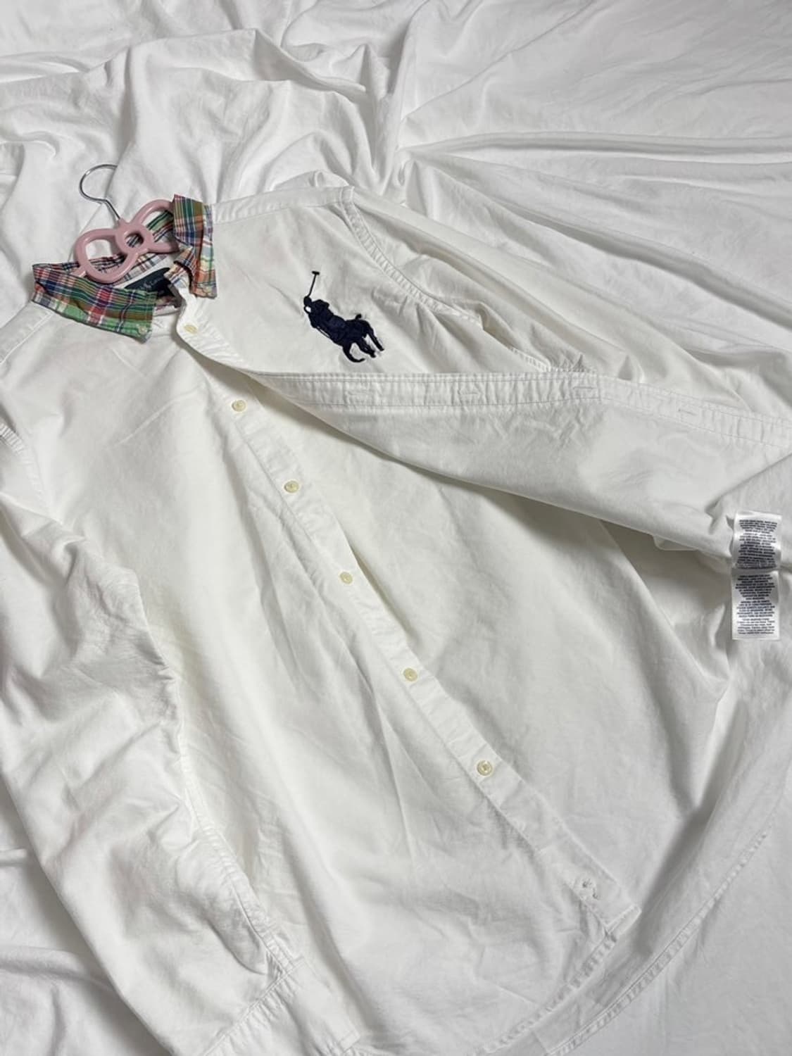 폴로 빅포니 화이트 셔츠 상품이미지4