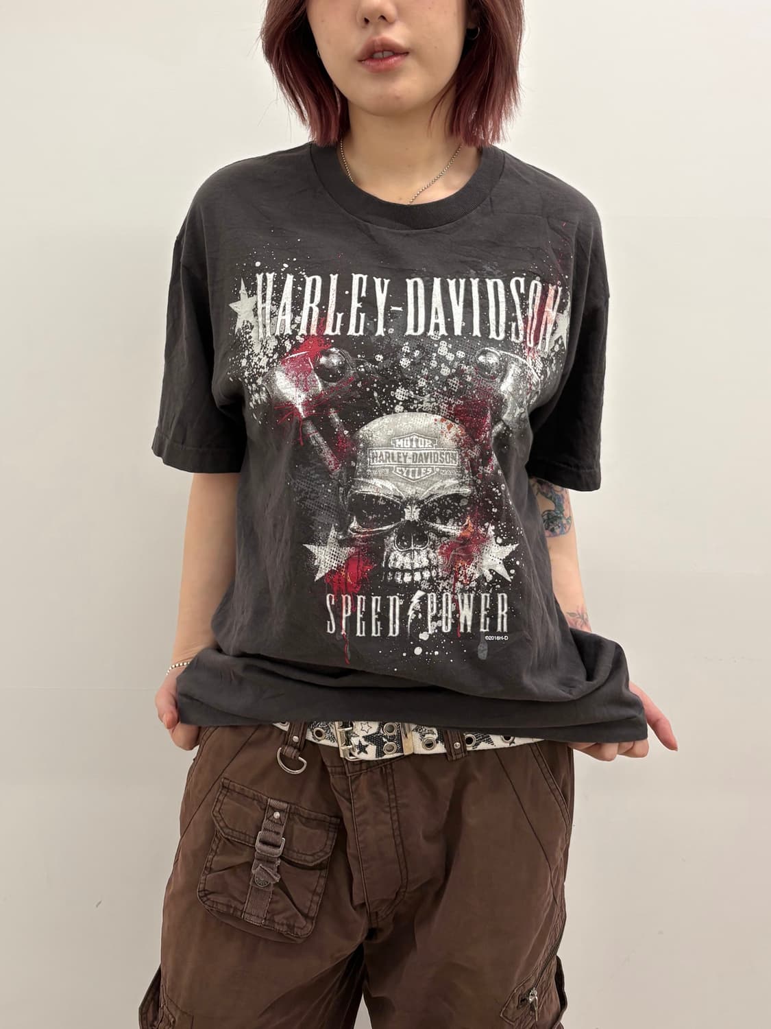 90’s Harley-Davidson 반팔 티셔츠 상품이미지1
