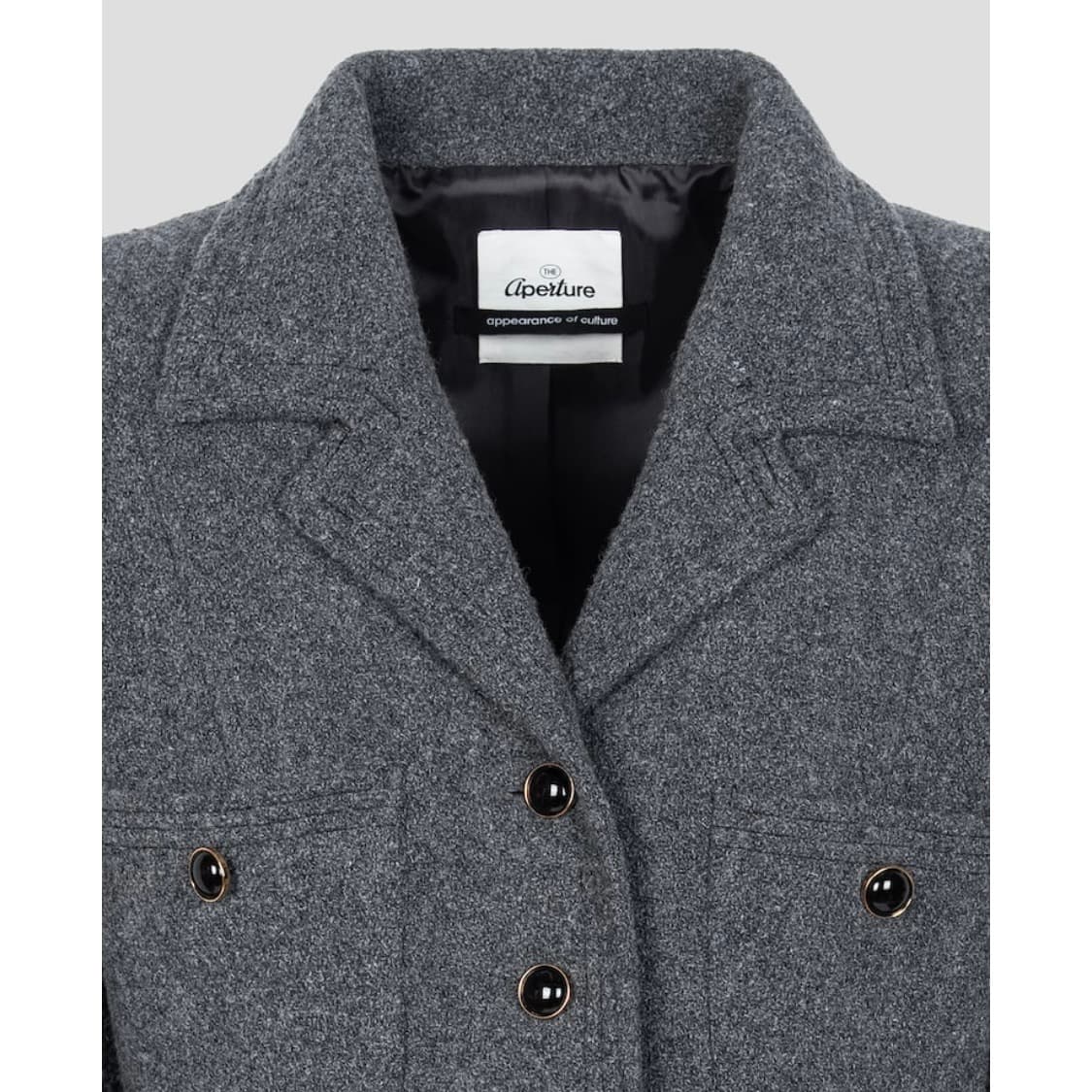 디에퍼처 Jeanne Tweed Jacket Grey 상품이미지5