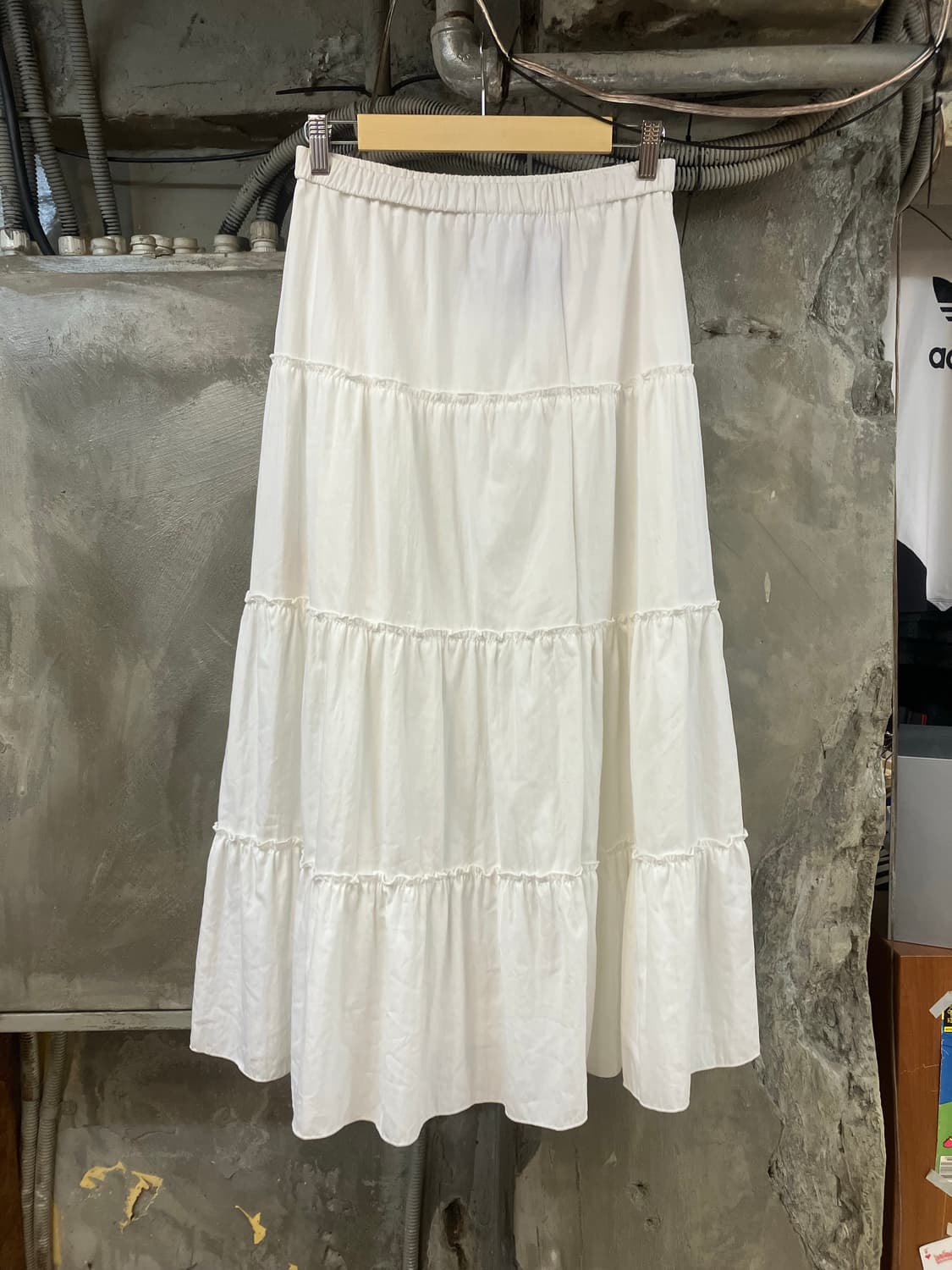 빈티지 캉캉 레이스 스커트 화이트 #csz2425 상품이미지1
